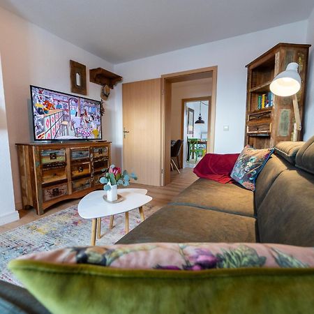 Schlossberg-Domizil Mit Weitblick - Arbeitsplatz, Balkon, Netflix, Badewanne & Yogamatte 켐니츠 외부 사진